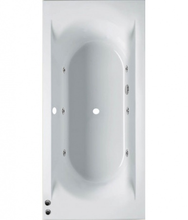 Ванна Riho Linares VELVET 190x90 с гидромассажем