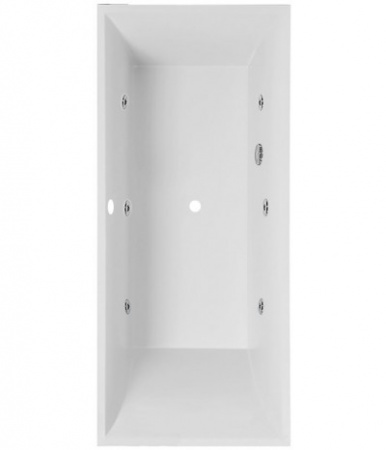 Ванна Villeroy Boch Squaro 170x75 (Белая) с гидромассажем