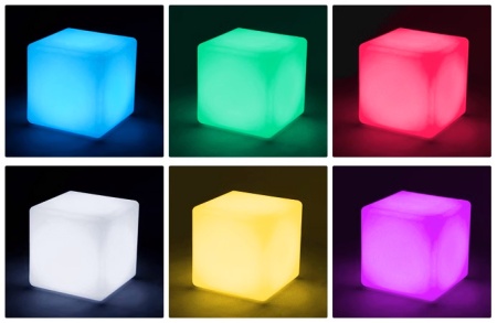 Светильник Куб 20 питание от сети 220В, RGB Светильник Куб 20 питание от сети 220В, RGB